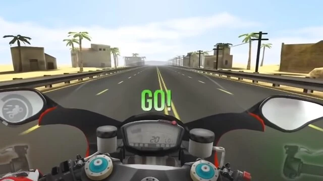 Traffic Rider splendid graphics