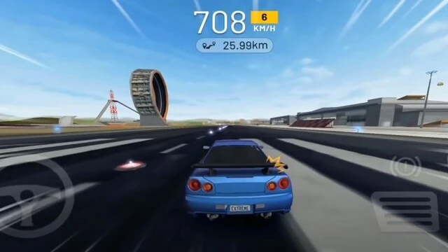 Extreme Car Driving Simulator high speed car