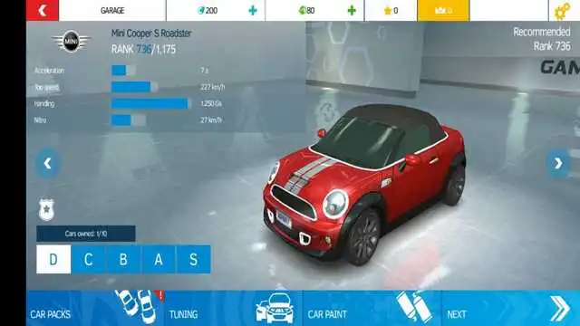 Asphalt nitro car customization