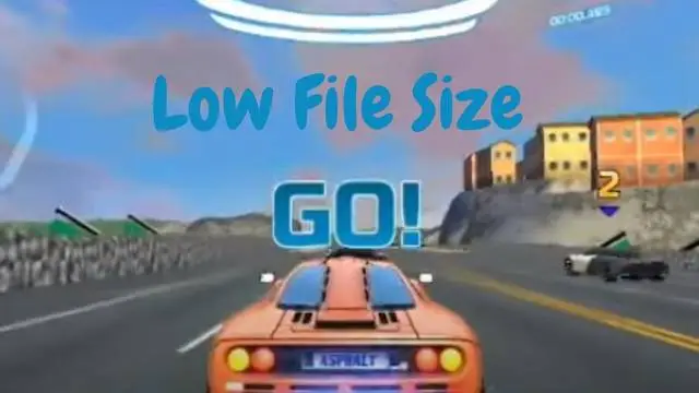 Asphalt nitro low file size