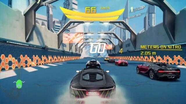 Asphalt 8 dynamic environment