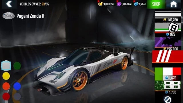 Asphalt 8 Customization car