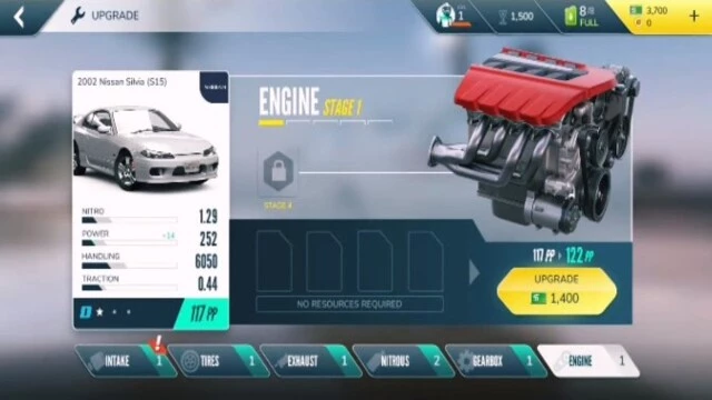 Rebel racing engine