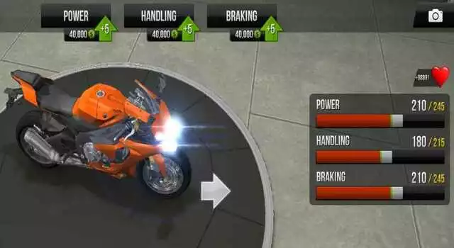 Traffic Rider Bike Customization