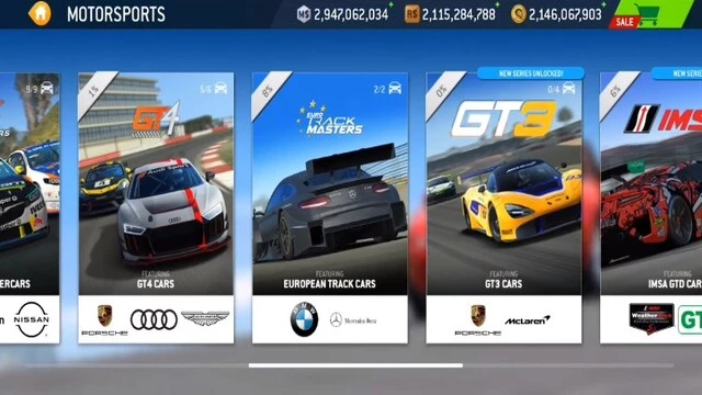 Real Racing 3 all cars