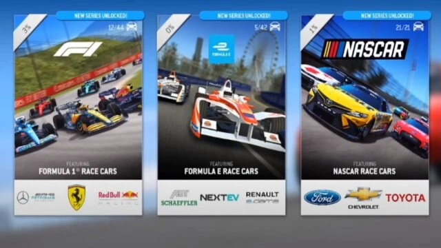 Real Racing 3 unlocked all cars